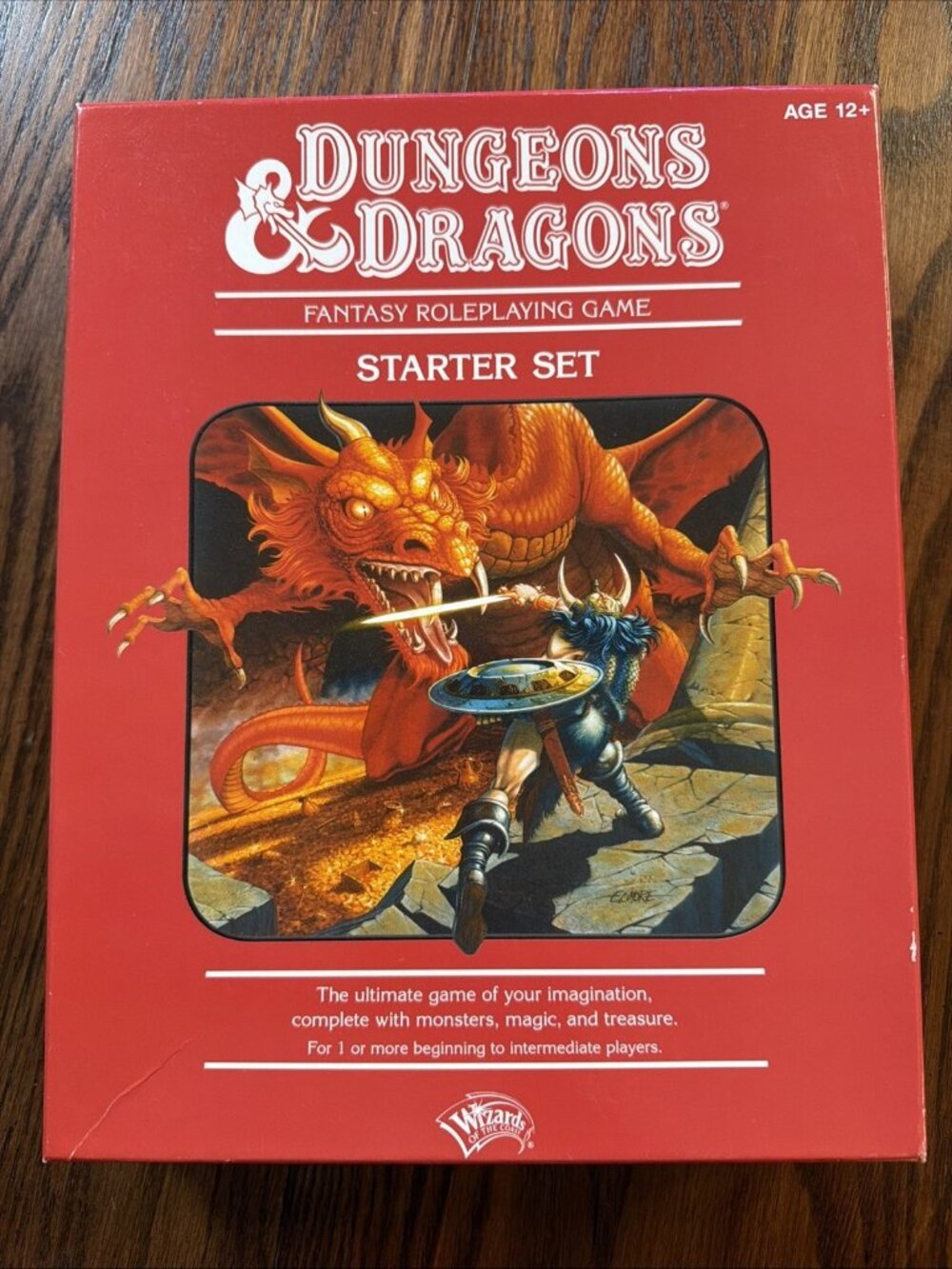 Dungeons & Dragons 2010 Starter Set Incomplete D&D Red Box Parts Lot